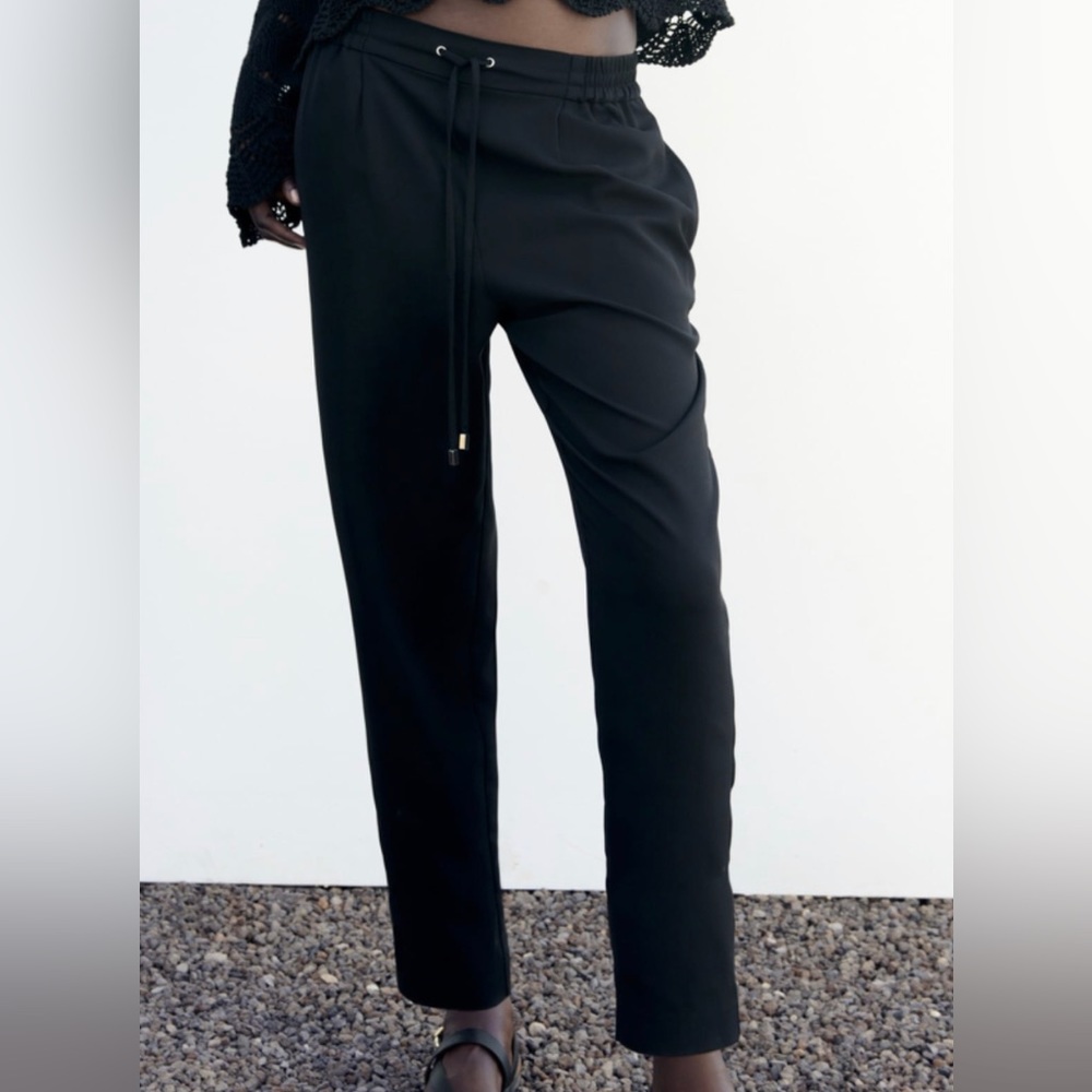 NWT Zara Size Large Ankle Pants